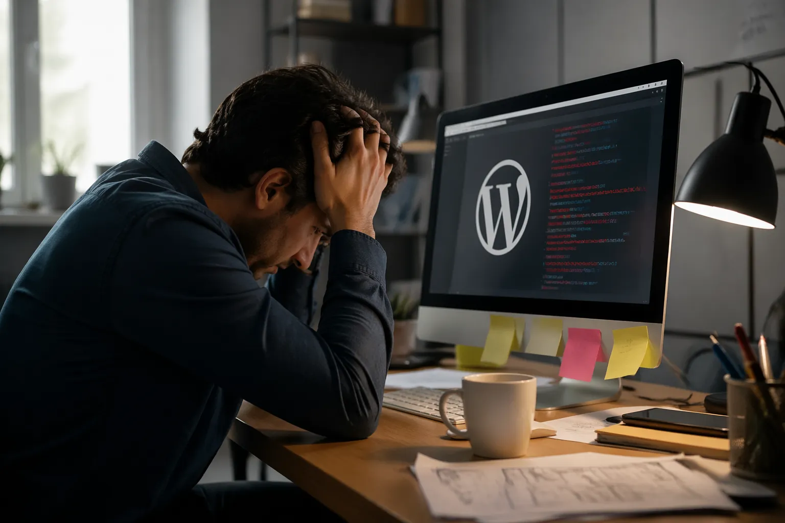 la frustrazione dei fatal error wordpress